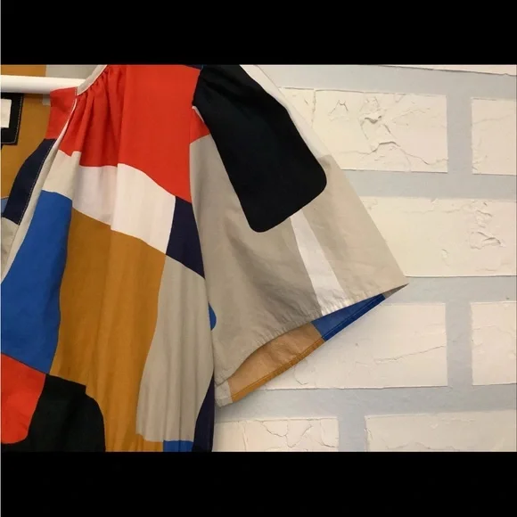 Anthropologie Somerset XL in Nouveau Geometric Patchwork - Picture 7 of 11